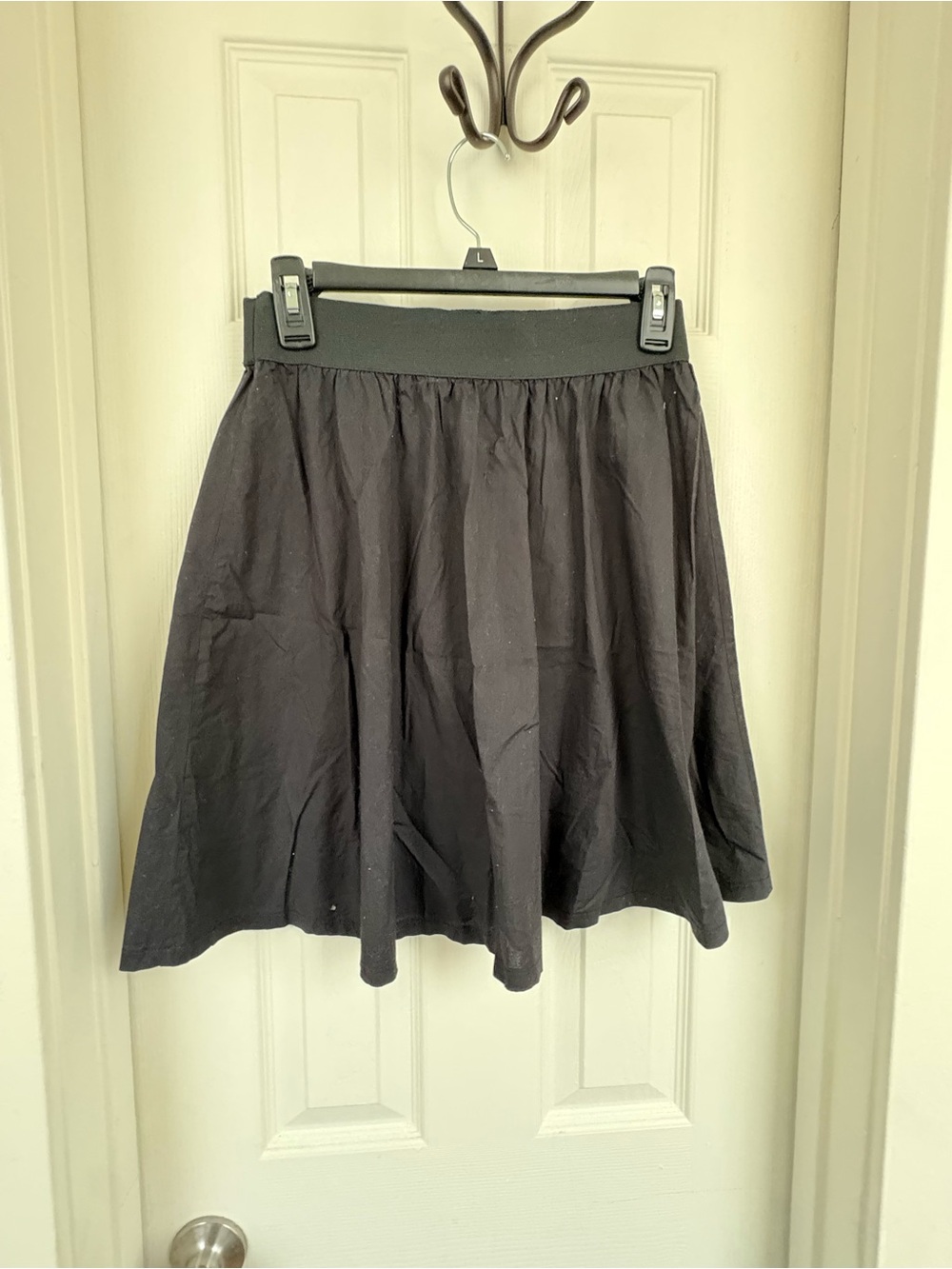 Simply Vera Vera Wang Black Circle Skirt